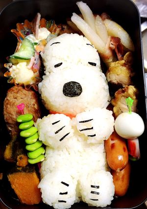 スヌーピーのキャラ弁☆-レシピのメイン写真