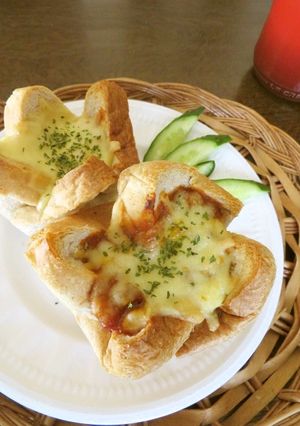 ミートソースでゴージャス★パンカップ-レシピのメイン写真