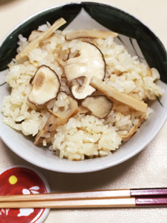 松茸ご飯-レシピのメイン写真
