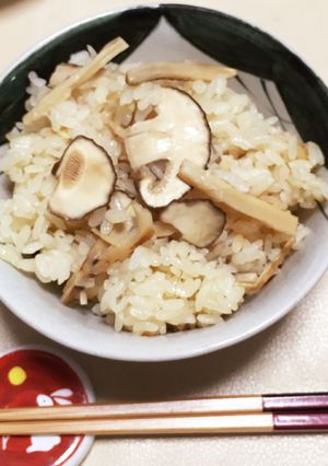 松茸ご飯-レシピのメイン写真