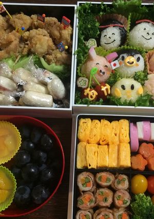 ★幼稚園児の運動会お弁当★動物編-レシピのメイン写真