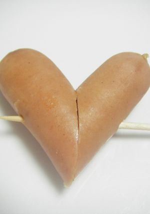 お弁当に❤ハートのウインナー【キャラ弁】-レシピのメイン写真