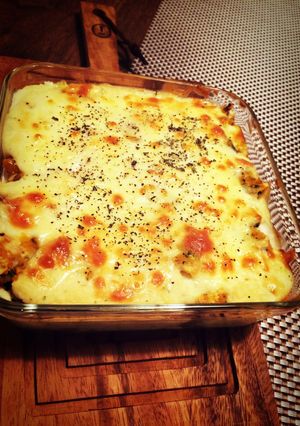かぼちゃコロッケリメイク♡豆腐グラタン♡-レシピのメイン写真