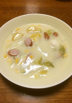 神戸牛オイルでコクうま！クリームシチュー-レシピのメイン写真