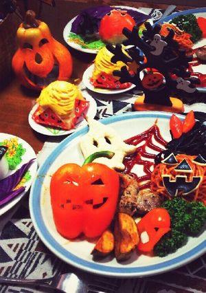 【ハロウィン】パーティープレート-レシピのメイン写真