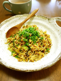 もやしで☆納豆しらすチャーハン風-レシピのメイン写真