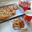 型なし簡単♡りんごと紅茶の天板ケーキ