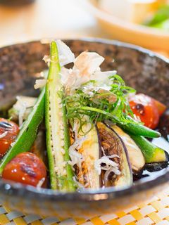 夏野菜の焼き浸し-レシピのメイン写真