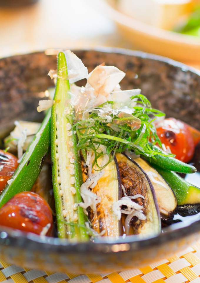 夏野菜の焼き浸し-レシピのメイン写真