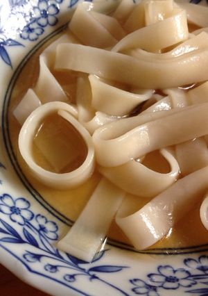 ひもかわ皿うどん-レシピのメイン写真
