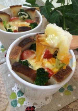 朝食ランチに簡単✨パンdeココット❤️-レシピのメイン写真