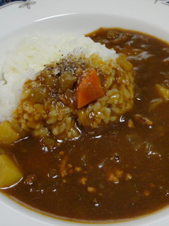 ミートソースミーツキーマカレー-レシピのメイン写真