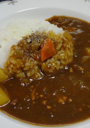ミートソースミーツキーマカレー-レシピのメイン写真