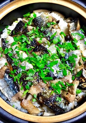 秋香る秋刀魚ご飯-レシピのメイン写真