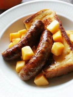 グリラーと柿のフレンチトースト-レシピのメイン写真