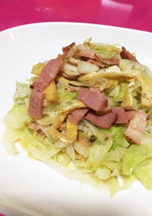 キャベツ大量消費☆簡単炒め-レシピのメイン写真