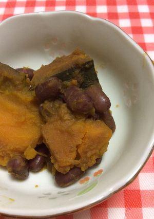 小豆かぼちゃ-レシピのメイン写真