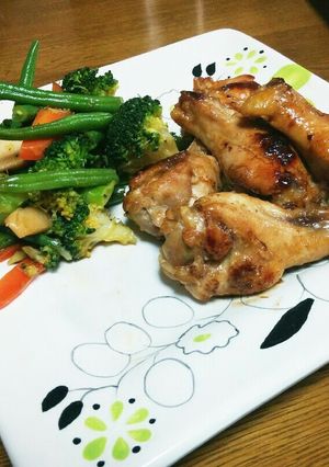 柚胡椒を効かせた鳥手羽元の酒蒸し-レシピのメイン写真