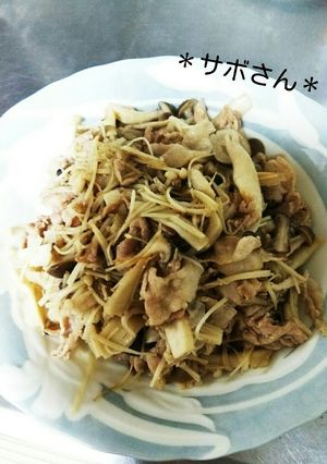 超簡単！節約レシピ！豚バラきのこ炒め☆-レシピのメイン写真