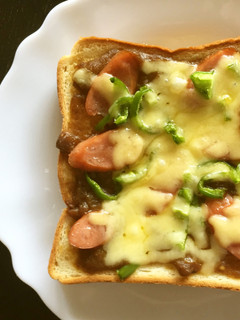 カレーチーズトースト(^^♪-レシピのメイン写真