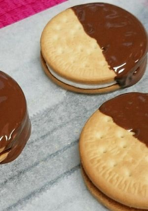 マシュマロビスケットサンド-レシピのメイン写真
