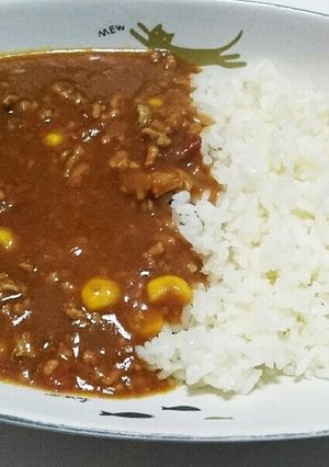 味付トマト缶で作る簡単トマトカレー♥-レシピのメイン写真