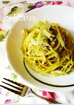 超簡単☆チキン＆アボカドのグリーンパスタ-レシピのメイン写真