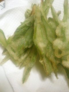 ささげのかき揚げ-レシピのメイン写真
