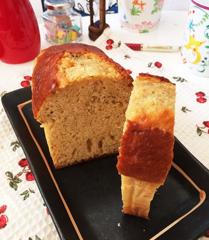 お手軽☆袋でバナナケーキ-レシピのメイン写真