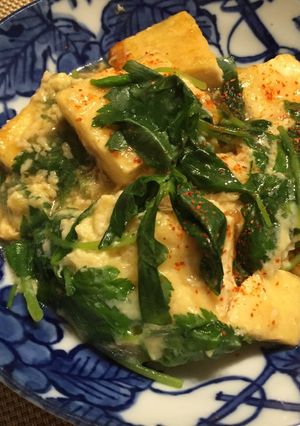 豆腐のふんわり卵とじ-レシピのメイン写真