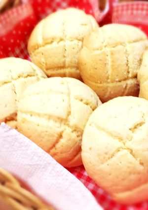 サクッ♪モチッ♫とおいしいメロンパン-レシピのメイン写真