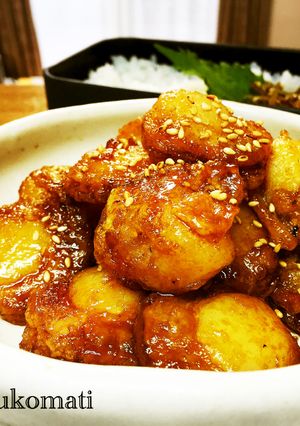 甘辛ベビーホタテ☆お弁当おかず-レシピのメイン写真