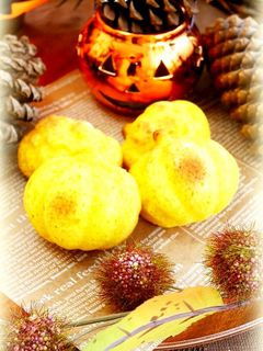 ハロウィン★簡単★かぼちゃケーキ-レシピのメイン写真