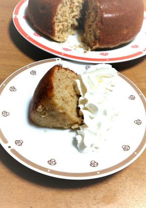 炊飯器で超簡単バナナケーキ(●´ω`●)-レシピのメイン写真