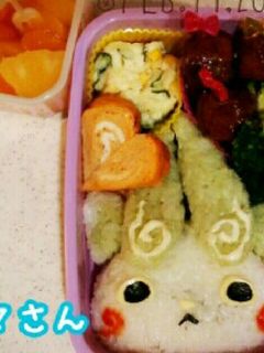 キャラ弁 妖怪ウォッチ コマさん❤-レシピのメイン写真