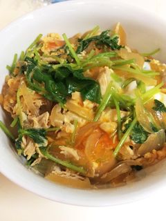 今日晩御飯 親子丼(ささ身)-レシピのメイン写真
