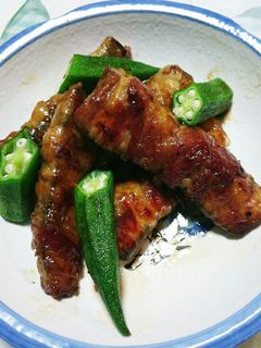 肉巻きなすの甘辛煮-レシピのメイン写真