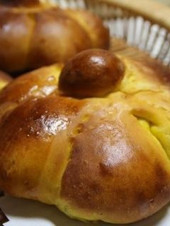 まるでカボチャなカボチャちぎりパン-レシピのメイン写真