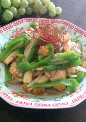 薬膳青椒鶏絲-レシピのメイン写真