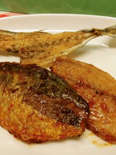 鯵のピリ辛照り焼き♪-レシピのメイン写真