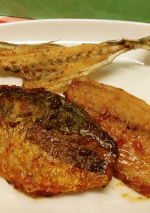 鯵のピリ辛照り焼き♪-レシピのメイン写真