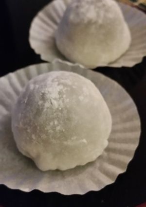 簡単!!電子レンジで柔らか大福-レシピのメイン写真