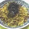 シソの実にんにく醤油でもえさん風白滝