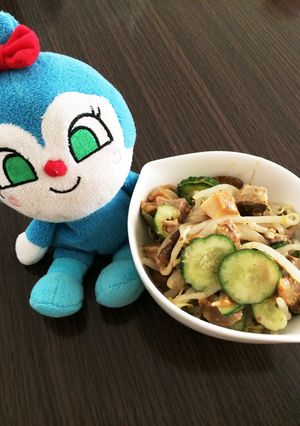 焼き豚サラダ-レシピのメイン写真