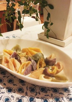 ゴルゴンゾーラのクリームソースパスタ-レシピのメイン写真