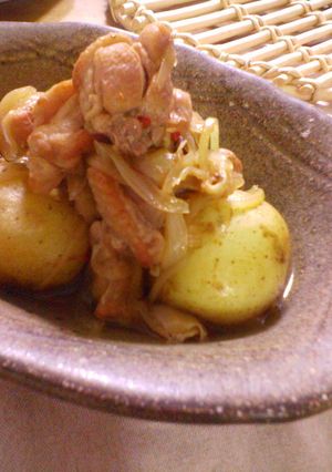 旬♥簡単♥新じゃがと鶏肉のピリッ辛ッ煮-レシピのメイン写真