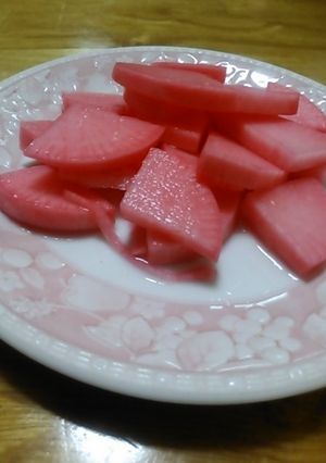 大根のさくら漬け-レシピのメイン写真