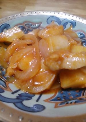 鶏肉とじゃが芋のケチャップ煮-レシピのメイン写真