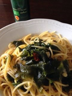 わかめの和風パスタ-レシピのメイン写真