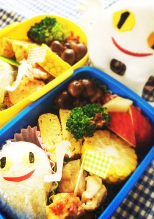 ハロウィンにも！ねないこだれだのキャラ弁-レシピのメイン写真